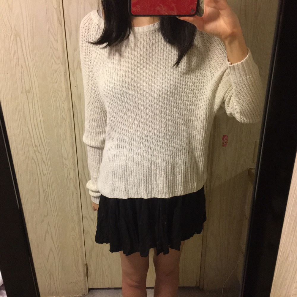 Brandy melville cream sweater